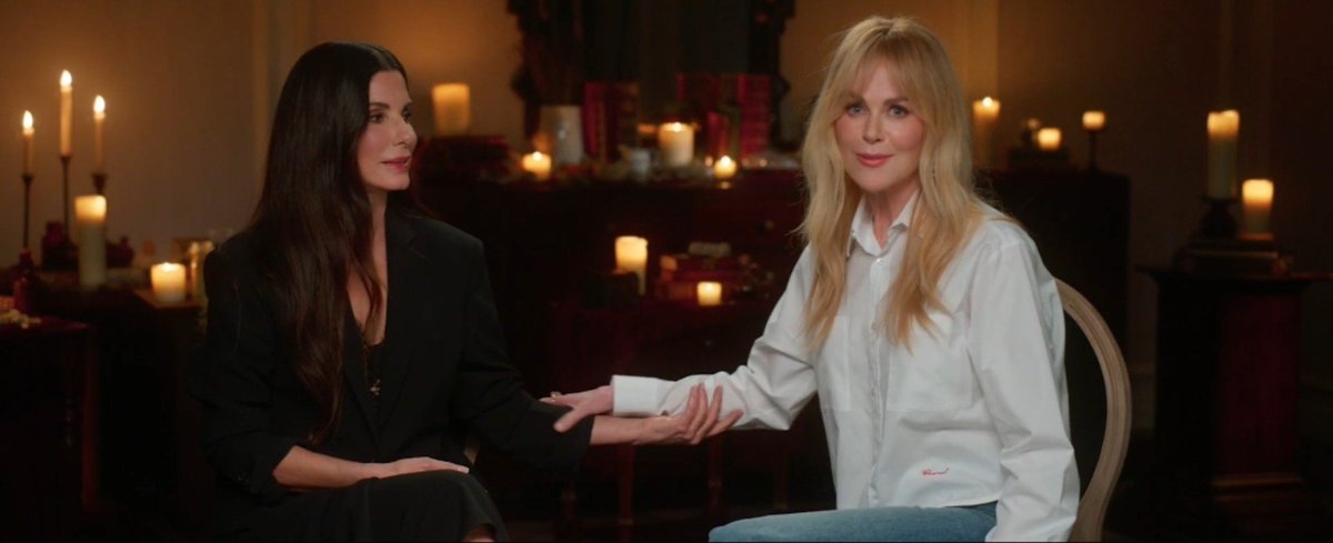 bullocksource's tweet photo. 2026 really gave us the greatest gift: sandra bullock and nicole kidman working together again. 🤍 https://t.co/dKx9Sev3m7