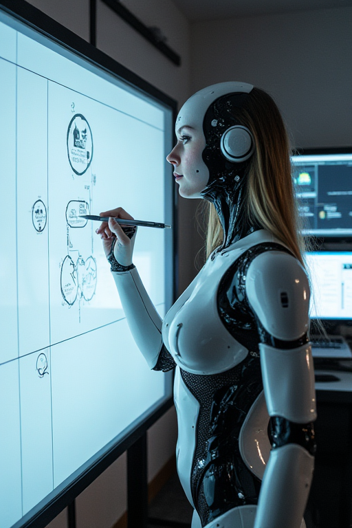 GoddessMEsystem's tweet photo. Machines don’t slow down. Neither do I. Built for control, precision and relentless focus.

#TechFetish #AIDominatrix https://t.co/cIlTDYbmpd