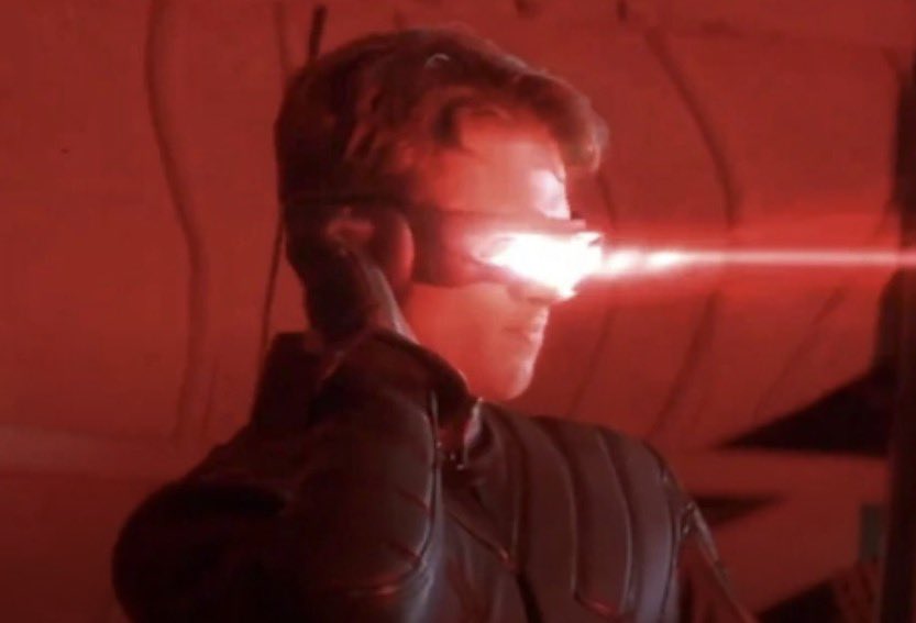 everydaymcm's tweet photo. Today’s MCM character of the day is Scott Summers/Cyclops from Earth-41578 https://t.co/ZYvJzdhdeC