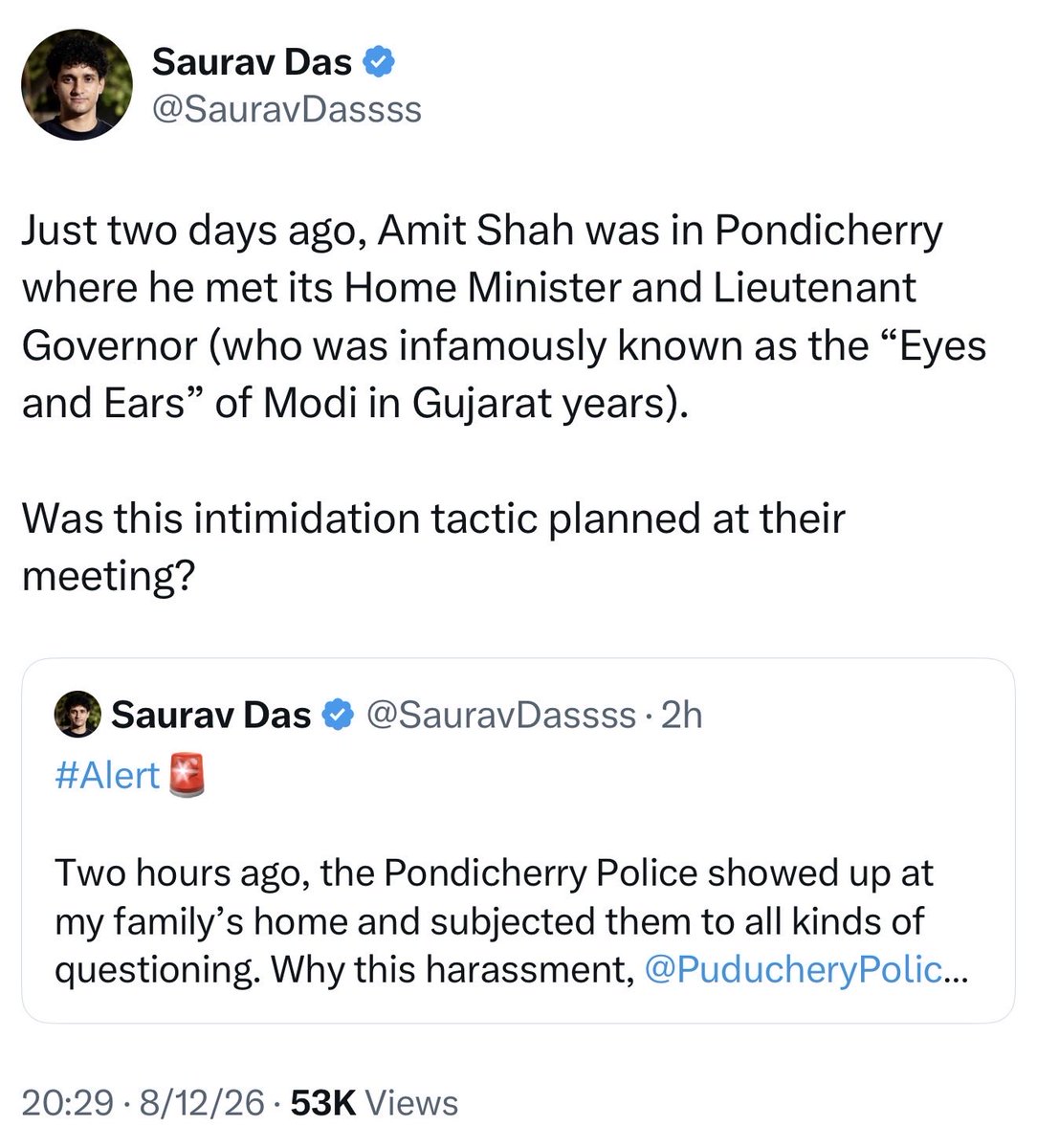 Iyervval's tweet photo. Trump actually came to India yesterday and told Modi to award Saurav the Bharat Ratna. https://t.co/weZzqkgEe0
