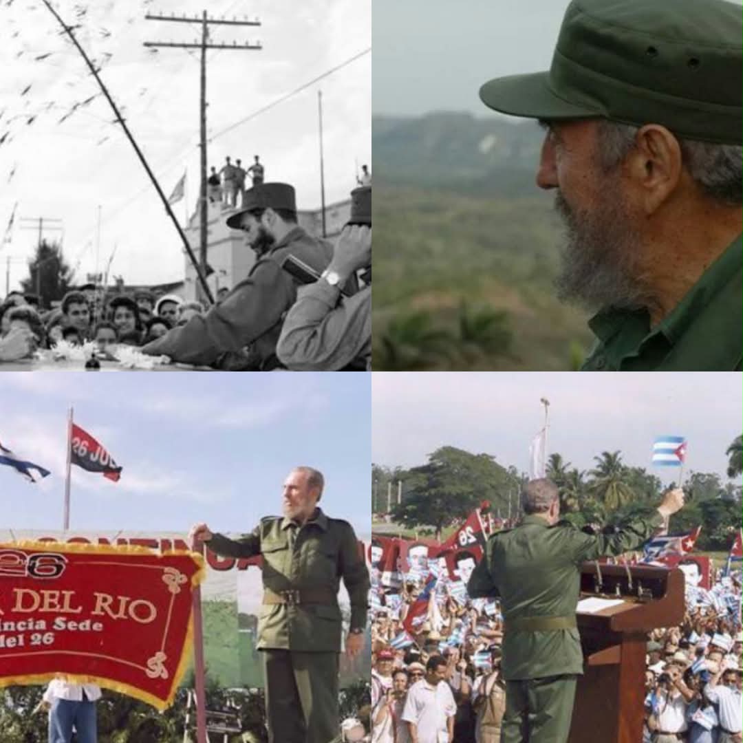 ConsejoPinar's tweet photo. A unas horas de cumplirse 1️⃣0️⃣0️⃣ años del natalicio de #FidelCastro 
👉 El #ConsejoElectoralProvincial de #PinarDelRío recuerda la presencia del Comandante en Jefe en la más occidental de las provincias cubanas. 
#FidelPorSiempre #100AñosConFidel https://t.co/huukj22Ky2