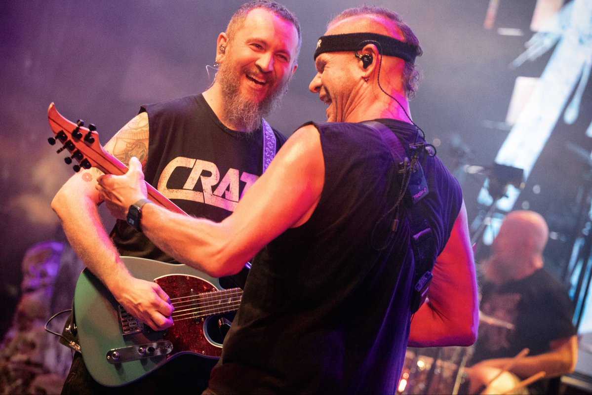 kseofficial's tweet photo. Thank you, THUNDER BAY!!! As a thank yours we off this ode to our brother Joel, the band’s honorary Thunder Bayer! Join us in hailing his friendship, stoicism, humor, and love of all things guitars and amps. He’s the one and the only—the inventor of the Child’s Taco™—and we celebrate him every single day.✊🏻♥️ / 📸: @manalivecreative