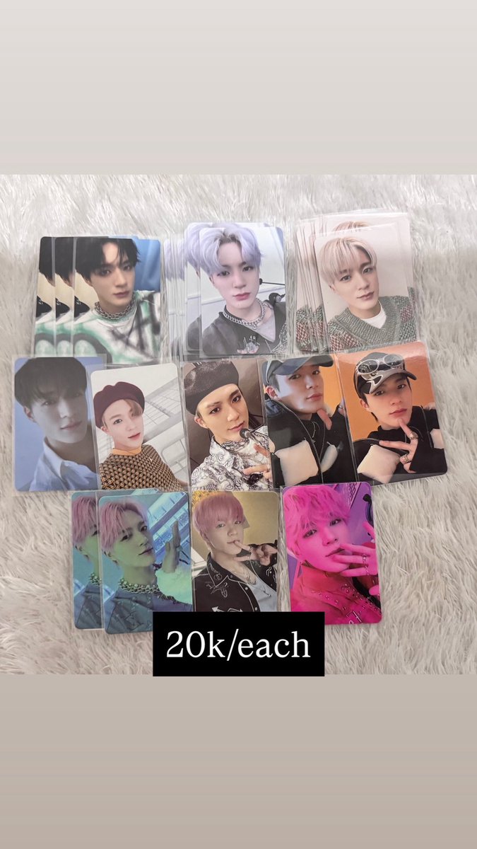dazzlingssz's tweet photo. wts / want to sell photocard jeno jaemin jisung

✅ split pay/full co oren
❌ exc adm 25%
📍 bogor
❗️ not for sensitive buyer

#wts #wtb #photocard #nct https://t.co/X4742H1lYd