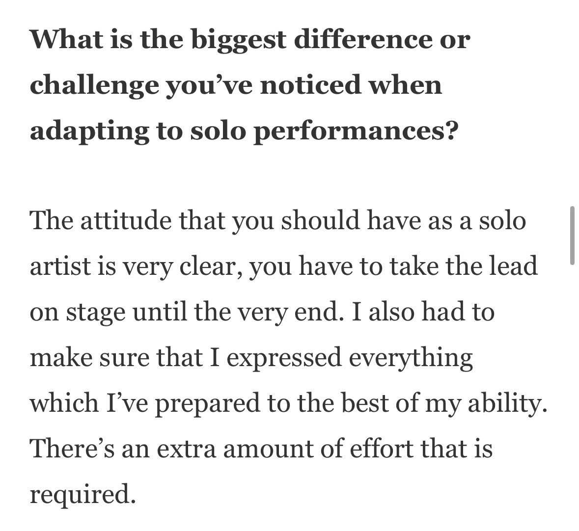 hsngpilled's tweet photo. i love reading heeseung interviews bc the way he talks abt his solo career process is such in a genuine and humble way.

💬: what is the biggest difference or challenge you've noticed when adapting to solo performances?
🦌: the attitude that you should have as a solo artist is very clear, you have to take the lead on stage until the very end.
🦌: i also had to make sure that i expressed everything which i’ve prepared to the best of my ability.
there’s an extra amount of effort that is
required.

💬: how has your creative process changed since embarking on this new artistic journey?
🦌: it has changed a lot. i’m participating in writing lyrics and tracks and toplines.
🦌: but even beyond music, i have a hands-on approach to visuals such as album covers.
🦌: it’s a collaborative process with my team, we share ideas and see what works for the album.

🔗 : https://t.co/hD6aBP4YWK
