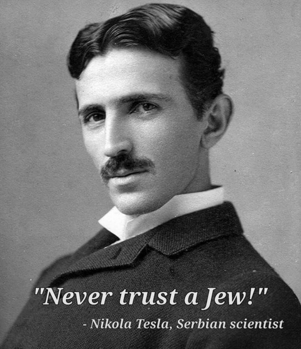TheIronWarden's tweet photo. ✠ Never Trust A Jew ✠ https://t.co/zlGfYWGZOg