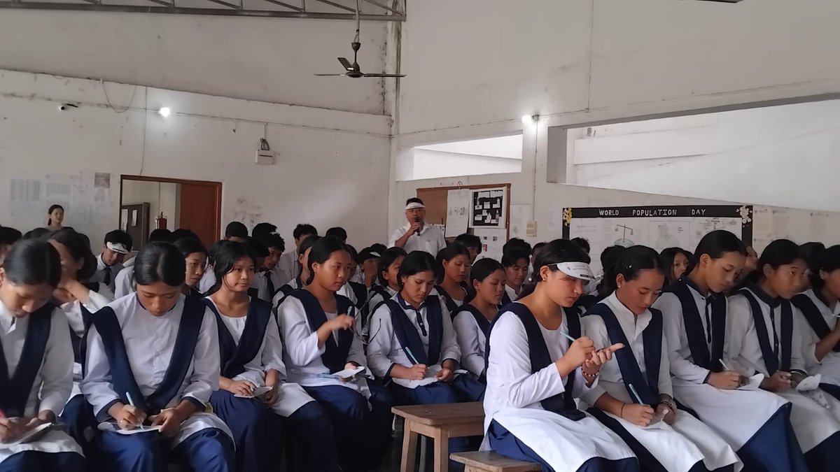 icmrnihrdib's tweet photo. Day 2 of the #ICMR-SHINE 2026 outreach programme was organized at Govt. Hr. Sec. School, Sagalee, by the MRHRU Arunachal Pradesh team, engaging 204 students of Classes IX–XII through interactive sessions, Quiz and scientific activities. 🔬🌟 #ICMR #SHINE2026 #MRHRU https://t.co/MXK9C05f3L
