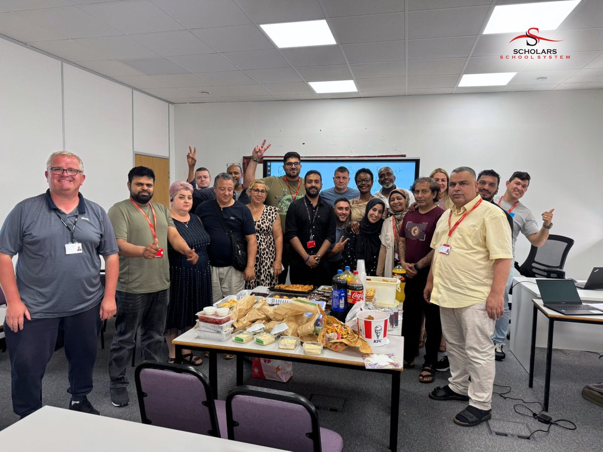 ScholarsSystem's tweet photo. The people you meet along the way become an important part of the student experience. ❤️

Our students wrapped up the term by sharing food, plenty of laughter and looking back on some of the memories they’ve made together this year.

Enjoy the well-deserved break, make the most of your holidays, and we’ll see you back on campus soon! 👋✨
.
.
.
.
#ScholarsSchoolSystem #EducationForAll #LeedsTrinity #LeedsTrinityUniversity #OfficeForStudents #MatureStudent #AcademicExcellence #WideningParticipation #TermEnd #HigherEducationMatters #LastDay #SummerHolidays