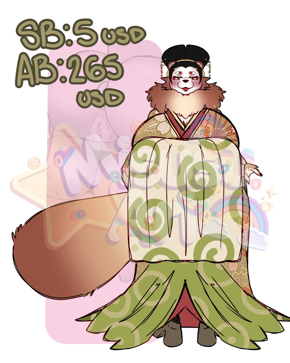 AriMisusu's tweet photo. Oiran shiba! 🐕🪭

SB: 5 USD 
AB: 265 USD 

You can see the rewards here! 

https://t.co/FtfoQ1GKkj

#mommy #furryart #furrydrawing #furryillustration  #chubby https://t.co/U12zN7GRjg