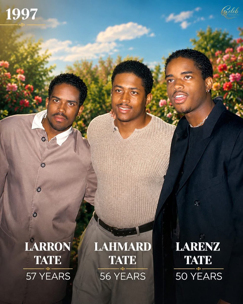 charlesmore25's tweet photo. the Tate brothers. Larron, Lahmard, and Larenz, who are all accomplished actors in Hollywood. Their shared production company, Tate Men Entertainment https://t.co/174Pd2OTfx
