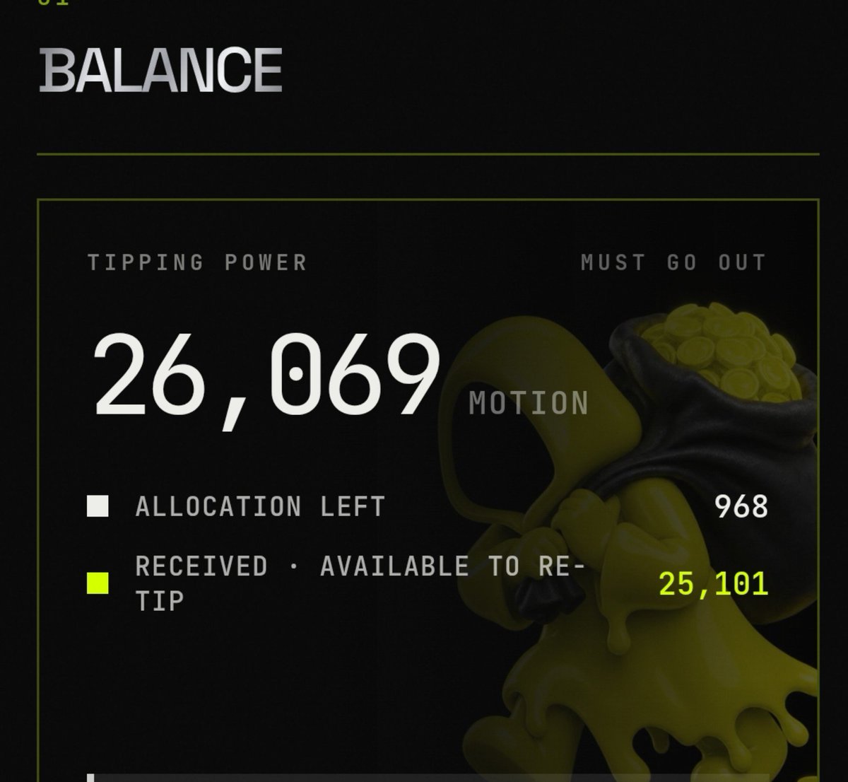 LayerNLabs's tweet photo. thts really fun 😹😹

7000 Tips have already been sent to 101 users 
@motiontip
 $motion

there are still many Tips to be share who hasn't gotten theirs yet 

comment 
@tipmotion
 300 - 500 

example 
@tipmotion
 400 https://t.co/qgAj3eqGJ0