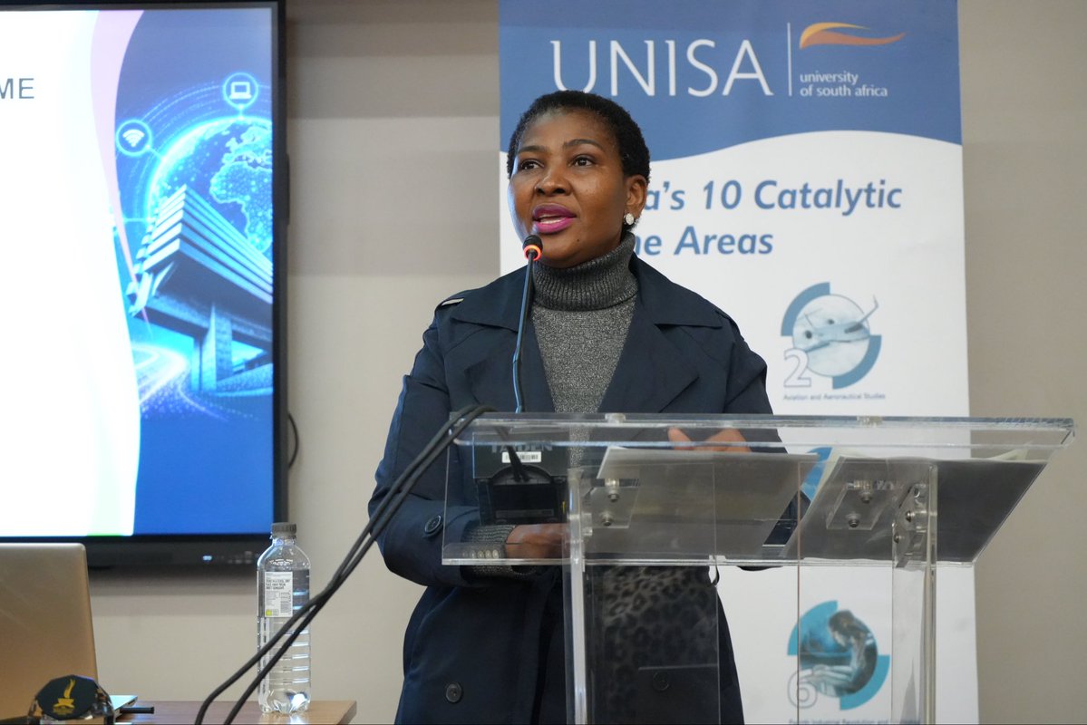 UnisaSBL's tweet photo. In her welcoming address, Prof Ophillia Ledimo, Academic Director at Unisa SBL, reflected on the responsibility that comes with embracing AI in teaching and learning.

“Artificial intelligence presents extraordinary possibilities for teaching and learning, but it must never replace the intellectual work that defines scholarship. Used without integrity, AI can compromise not only an assessment, but an entire academic career. Our responsibility as academics is therefore greater than simply adopting new technologies. We must interrogate them, apply critical thinking, exercise sound academic judgement and ensure that innovation strengthens, rather than diminishes, the integrity and credibility of education.”