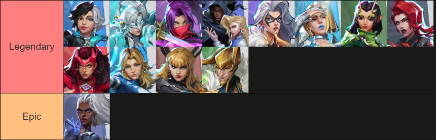 fantomexmen's tweet photo. @MarvelRivals Marvel characters Marvel Rivals devs hate for no specific reason - Summer skins edition: https://t.co/FAh3hm69Wb