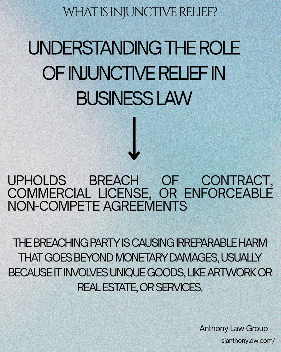 sjanthon's tweet photo. What Is Injunctive Relief? #arizona #az #scottsdale #phoenix #arcadia #mesa #gilbert #cavecreek #oldtownscottsdale #business #smallbusiness #businessowner #stephenjanthony #anthonylawgroup #realestate #realestatelaw https://t.co/pncEIaztOZ