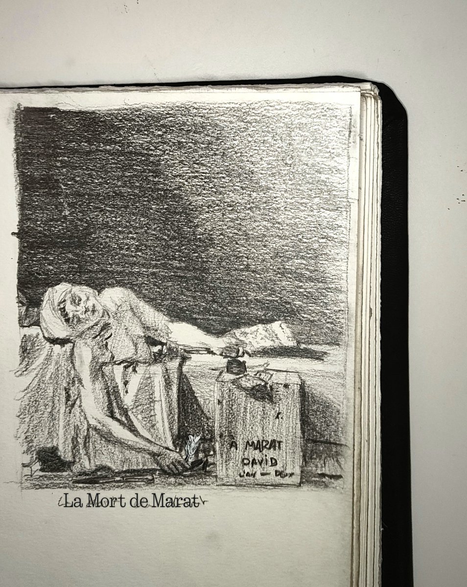 CobaltoAlpha's tweet photo. Quick ~1h study of La Mort de Marat, originally by Jacques-Louis David 

#art https://t.co/HUoVwEBkwh