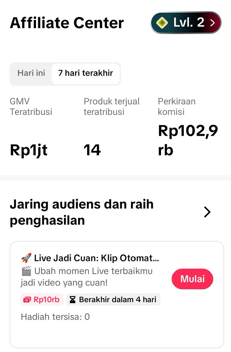 a_popsa's tweet photo. Hampir sebulan bertarung dengan afiliator lain. https://t.co/Usxs6StAeo