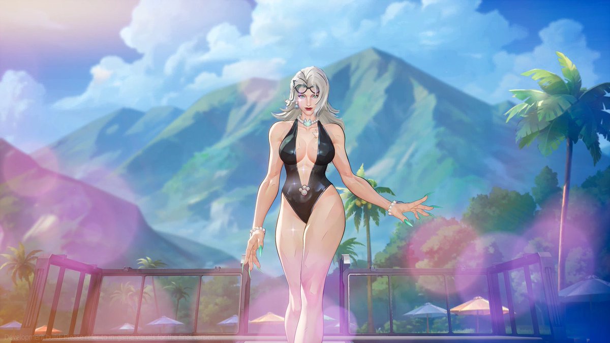 sysunnn's tweet photo. So despite having an extensive basic swimsuit Felicia is somehow legendary when Storm is an epic skin?? Make it make sense. https://t.co/L8Hy3IF0AR