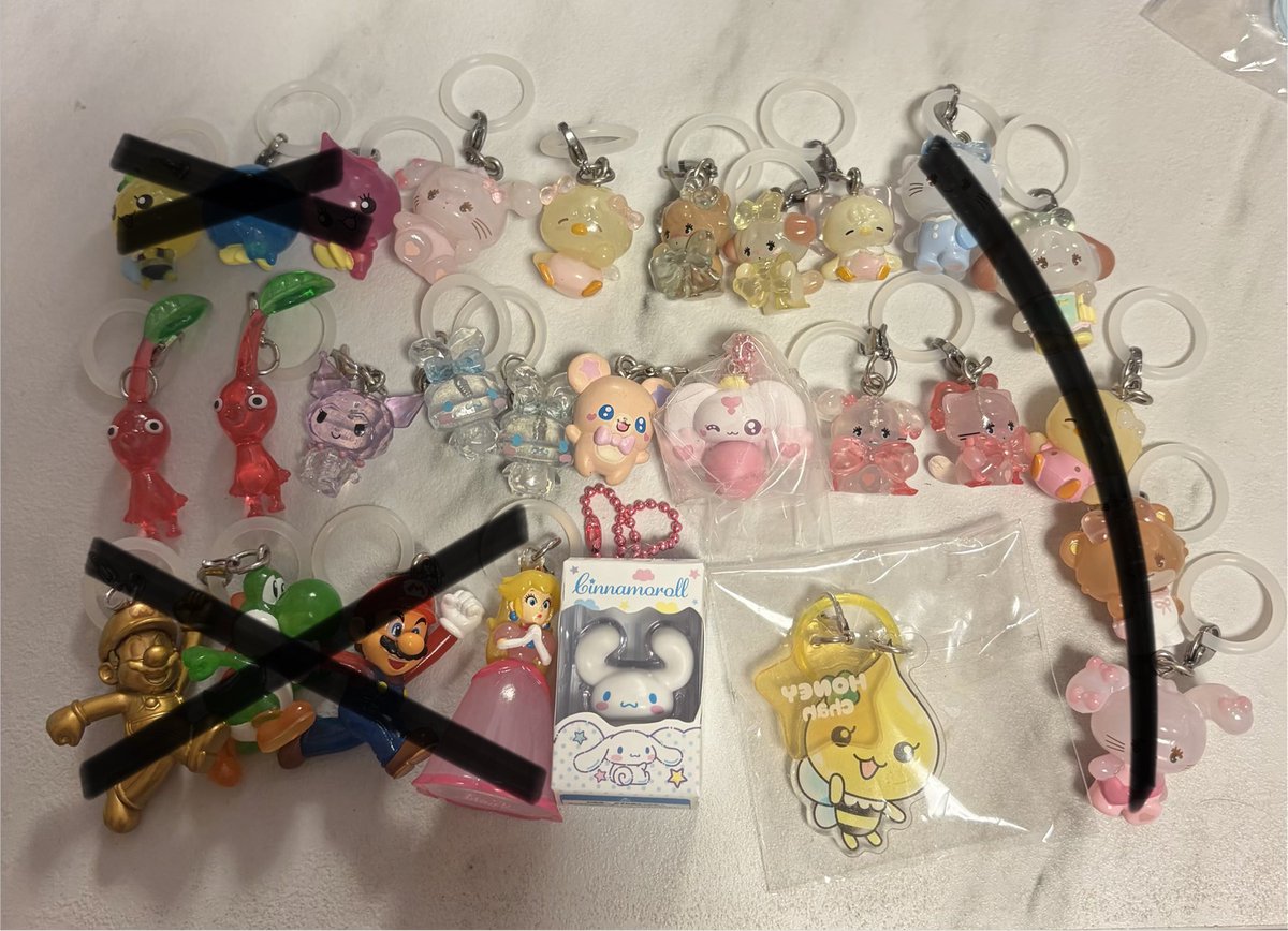 disney_7n's tweet photo. ナルミヤ サンリオ パワパフ シュガバニ ほっぺちゃん ハム太郎 妖怪ウォッチ ジュエルペット mikko ムース キャミー ピクミン ボンドロ しずくちゃん たまパラ 交換

譲 画像(リプ欄)
求 たまごっち ディズニー キティ クロミ
など めじるしアクセサリー なんでも 買取
後日池袋手渡し、郵送 https://t.co/b2VoxFW9tH