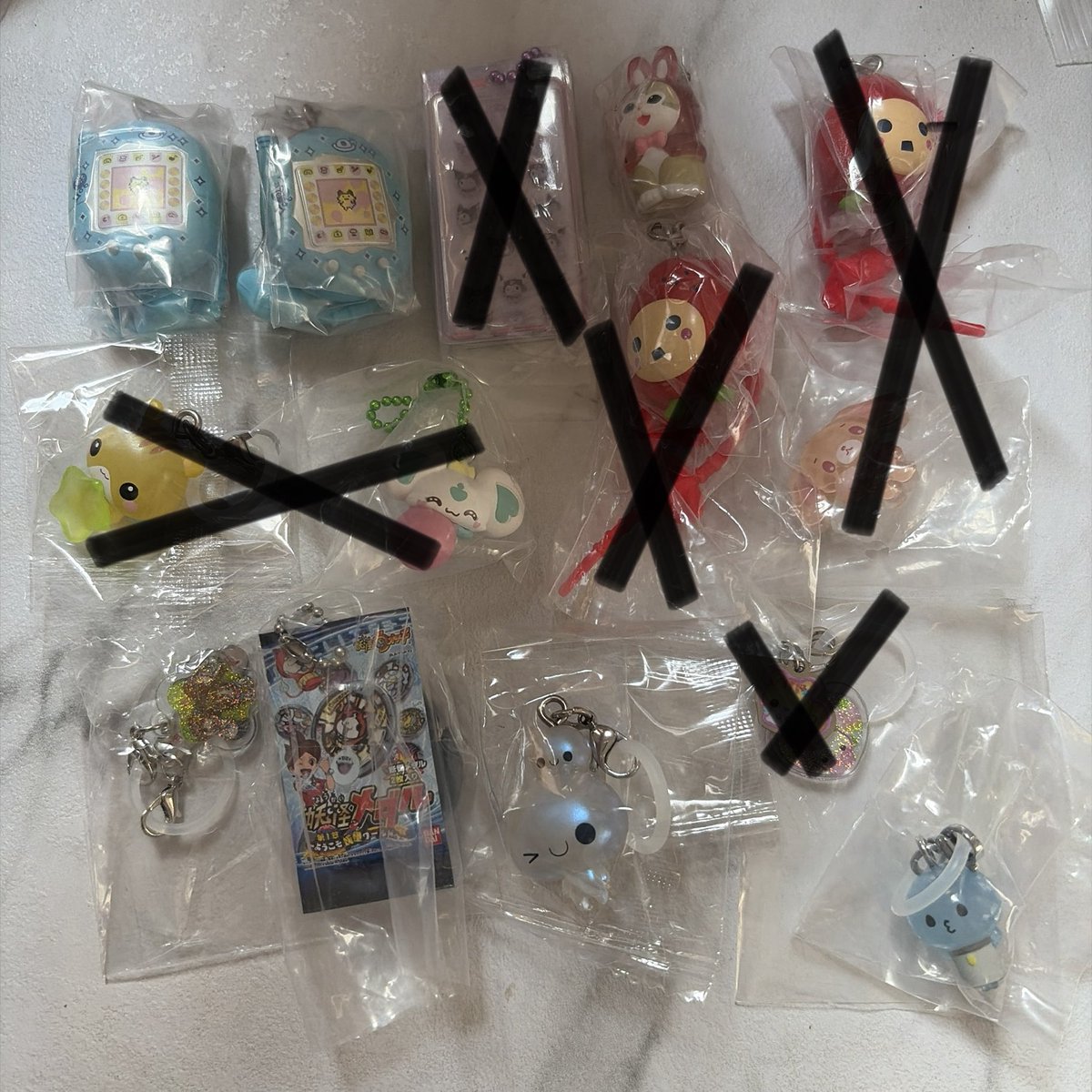 disney_7n's tweet photo. ナルミヤ サンリオ パワパフ シュガバニ ほっぺちゃん ハム太郎 妖怪ウォッチ ジュエルペット mikko ムース キャミー ピクミン ボンドロ しずくちゃん たまパラ 交換

譲 画像(リプ欄)
求 たまごっち ディズニー キティ クロミ
など めじるしアクセサリー なんでも 買取
後日池袋手渡し、郵送 https://t.co/b2VoxFW9tH