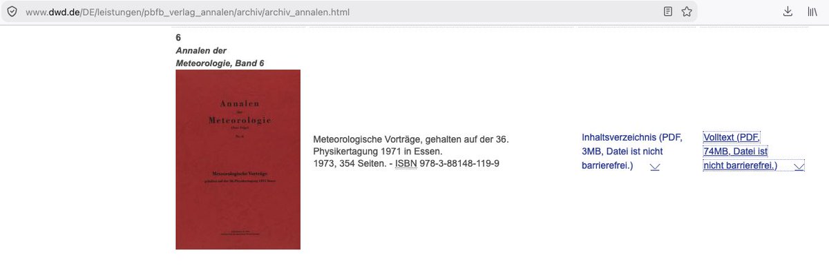 TimRealityDE's tweet photo. Physikertagung 1971 in Essen:

- CO2-Zunahme in der Atmosphäre kann nicht durch fossile Brennstoffe erklärt werden.
- Die CO2-Hypothese kann die Klimaschwankungen des 20. Jahrhunderts nicht erklären.
- Methan hat kaum wahrnehmbaren Einfluss auf das Klima
- CO2-Anstieg sorgt für eine wärmere Troposphäre, aber auch für mehr Wolkenbildung. Der Effekt könnte sich aufheben.

Die Zitate im Einzelnen:

1.) "Die Ursache für die weltweite verstärkte Zunahme des CO2-Pegels kann nicht durch eine verstärkte Emission aus anthropogenen Verbrennungsprozessen erklärt werden. Die Zunahme des fossilen Brennstoffverbrauchs beträgt nach einer von den Vereinten Nationen herausgegebenen Übersicht gleichmäßig 4% pro Jahr."

2.) "Die CO2-Hypothese [kann] nicht die Ursache für eine entscheidene Klima-Änderung sein, insbesondere wenn die mittleren globalen Temperaturschwankungen der letzten Jahrzehnte berücksichtigt werden."

3.) "Eine CO2-Konzentration von 375 ppm, wie im Jahre 2000 zu erwarten, sollte einen Temperaturanstieg von 0,5°C in der Troposphäre mit sich bringen - wenn alle anderen Parameter unverändert bleiben."

4.) "Eine Folge des CO2-Anstieges und der damit verknüpften Erwärmung ist eine Erhöhung des troposphärischen Wasserdampfgehaltes und der Wolkenbedeckung. Eine Zunahme der Wolkenbedeckung um nur 0,6% führt zu einer Abkühlung von 0,5°C." [das könnte also mit 3.) bedeuten: Netto Null Erwärmung durch CO2!]

5.) "Im Falle des Methans spielen antropogene Quellen angesichts der umfangreichen natürlichen Produktion eine untergeordnete Rolle. Änderungen der Methan-Konzentration, die nur geringfügig sein könnten, dürften keinen wahrnehmbaren Einfluß auf das Klima haben."

6.) "Klimaänderungen sind die Folgen einer Vielzahl untereinander verknüpfter Parameteränderungen, sie können nicht auf die Änderung einer einzigen Komponente zurückgeführt werden."

Ab Seite 148, DWD Archiv.
