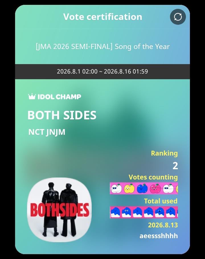 jaheymin's tweet photo. vote jnjm, album of the year &amp; song of the year 
#TeamJJ_Voting #NCTJNJM #JENO #JAEMIN https://t.co/Fc1j0pu94k