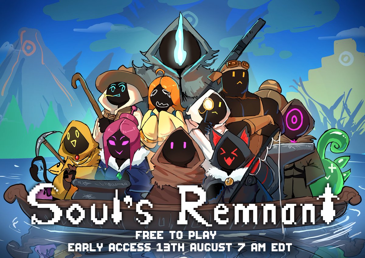 SoulsRemnant's tweet photo. Soul's Remnant is coming to Early Access on Steam tomorrow at 7 AM EDT!

It's been quite a ride, working on this game for over 10 years... but we're finally here! Soul's Remnant is finally launching! And with no more wipes!! ❤️

We hope you enjoy exploring our mysterious world.🌌 https://t.co/4QiXZ7MR4d