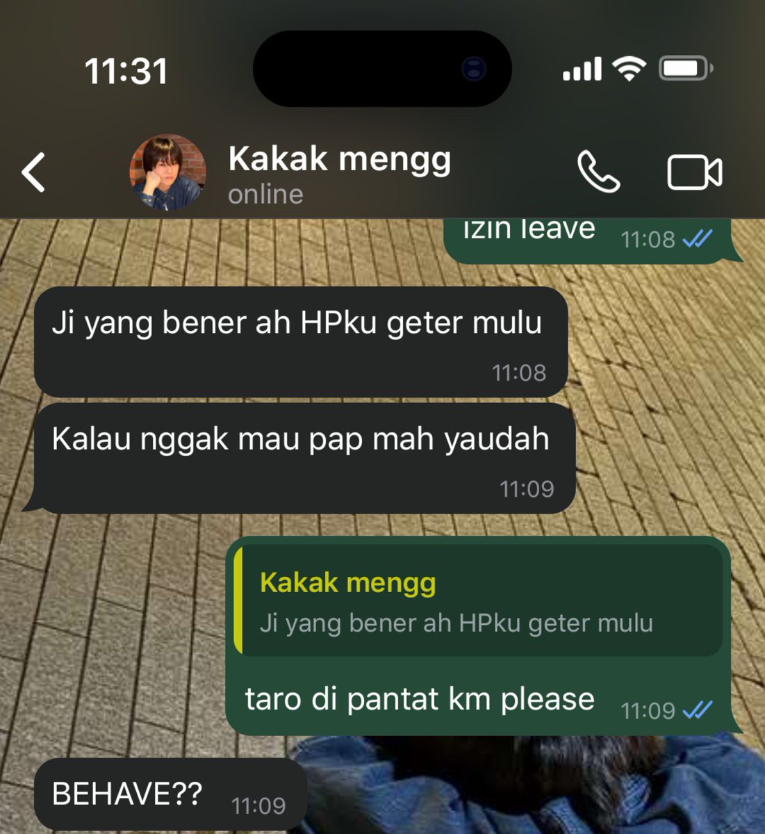 jiemanis's tweet photo. #onjung doksli asli kakak cantik corporate dibawelin sama mahasiswa brondong rese 

warning: obrolannya tidak senonoh (lovingly) ❤️ https://t.co/IU5AUi7qx7