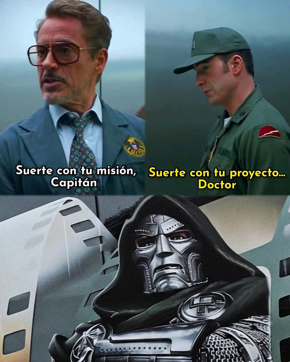 IniciativaV's tweet photo. El Cap sabia cositas...

#Avengers https://t.co/3I4SfyaRr9