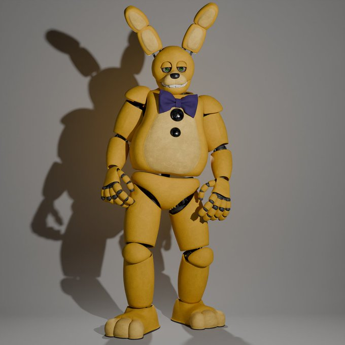 VortexAnim's tweet photo. heres a little comparison.

My springbonnie V12 vs V30.
the improvement is crazy. https://t.co/7pZGeFhrns