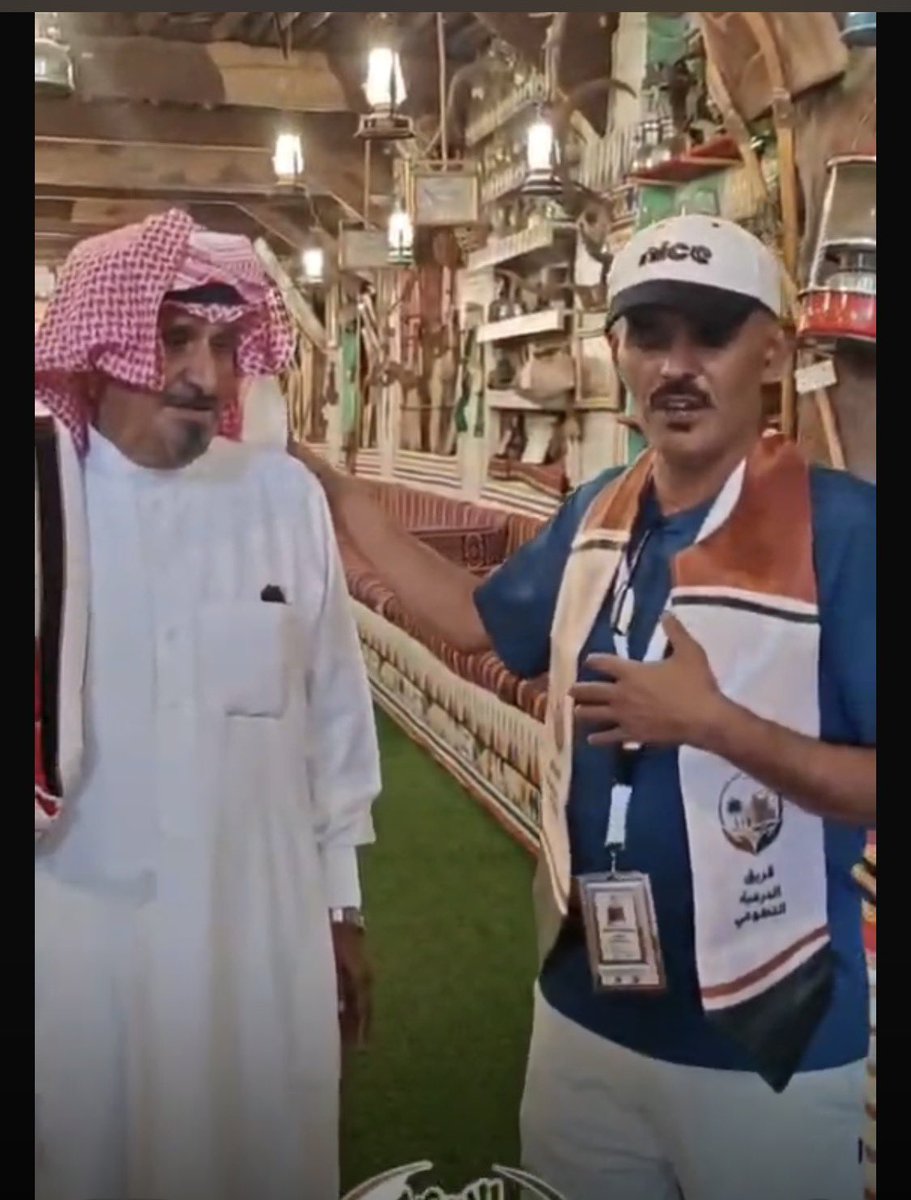 lkp8ae's tweet photo. في مبادرة تراثية جميلة قام عضو الفريق الاستاذ عبدالعزيز سعد الشايب ومرافقية بجولة تراثيه في متحف الجحل التراثي بقرايا العاصمي بمنطقة عسير تجول فيها اعضاء الفريق في المتحف والبيت التراثي مستمتعين بالأجواء الجميله في المنطقة https://t.co/6bFckpeLwq