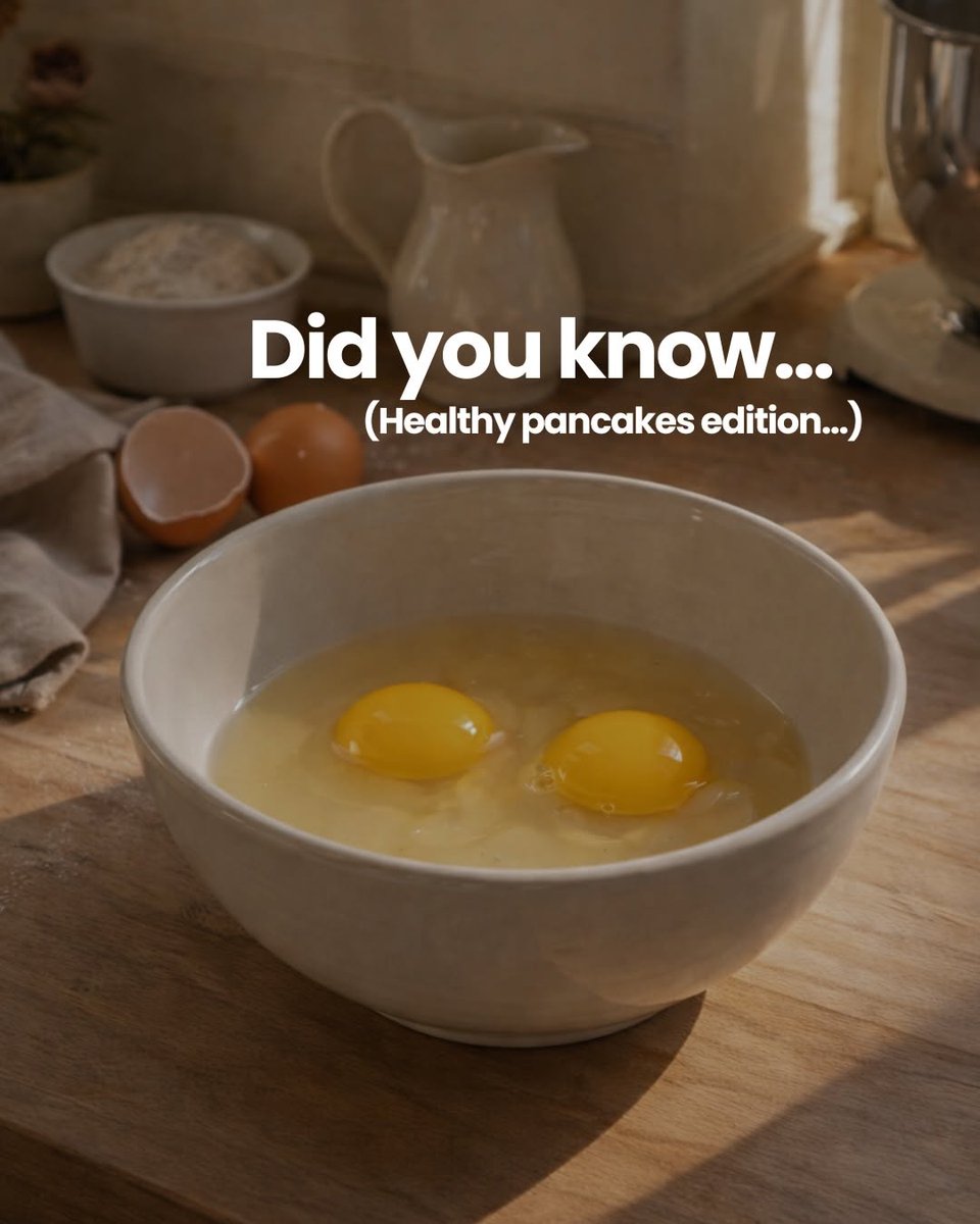 orleilsonR's tweet photo. Pancake recipe (gluten, dairy and UPF FREE!!) ⬇️

Remember to save this, ready for pancake day, or any day, really…

PS this is one of my anti inflammatory book. If you want the full book, comment “change” and I’ll send you the link 🤍

RECIPE:
Banana... https://t.co/RqSVuQOQZo