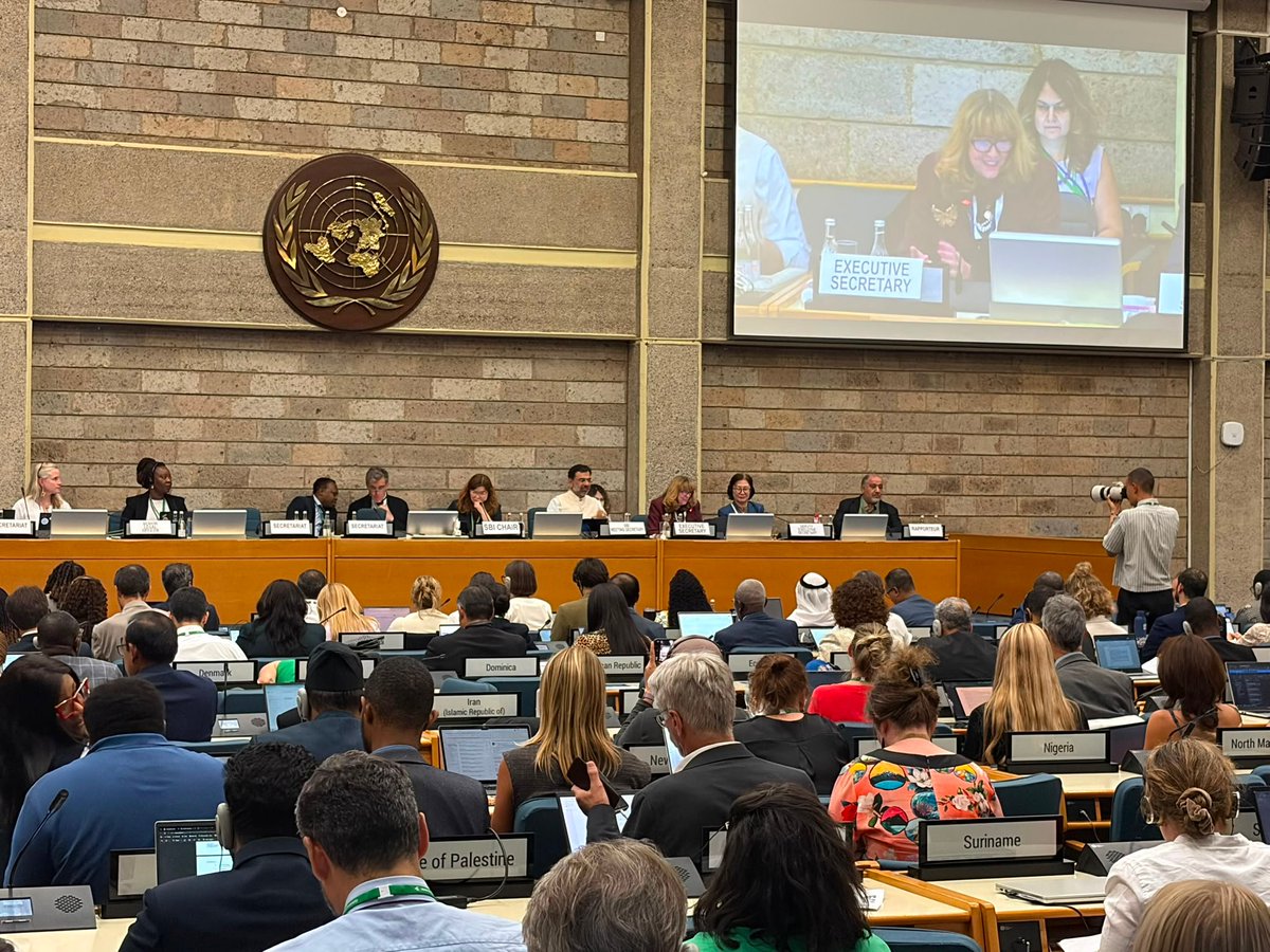 SchomakerAstrid's tweet photo. At #SBI7 Parties worked through a challenging agenda, getting us closer to a successful #COP17Armenia, where the🌎review of collective progress in the implementation of the #KMGBF will chart pathways for taking action for nature. Thank you for your commitment. See you in Yerevan. https://t.co/lxdPytkM1r
