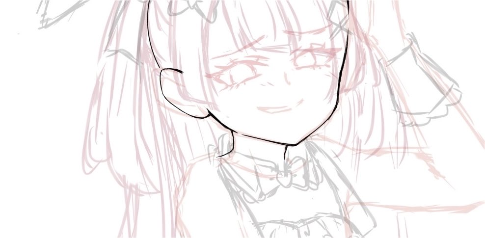 _a_Ot_a's tweet photo. 反転しながら描くのってまじ大事やなと、いつも思う。線画の工程で反転しまくりながらやってる🫠 https://t.co/L44FLQErqO