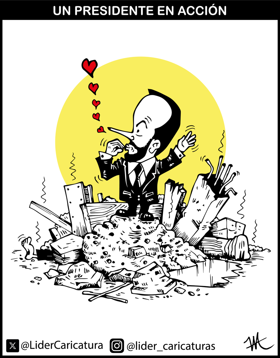 LiderCaricatura's tweet photo. @Matador000 Esta fue la mía de ayer ✌️ https://t.co/Q0nqFGwCxj