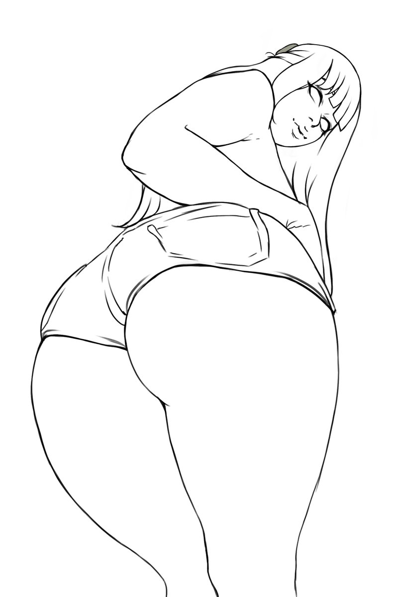 stibsikk's tweet photo. Fern sketch 

 #sketch  #fern  #sfw https://t.co/xUVdSCMCTI