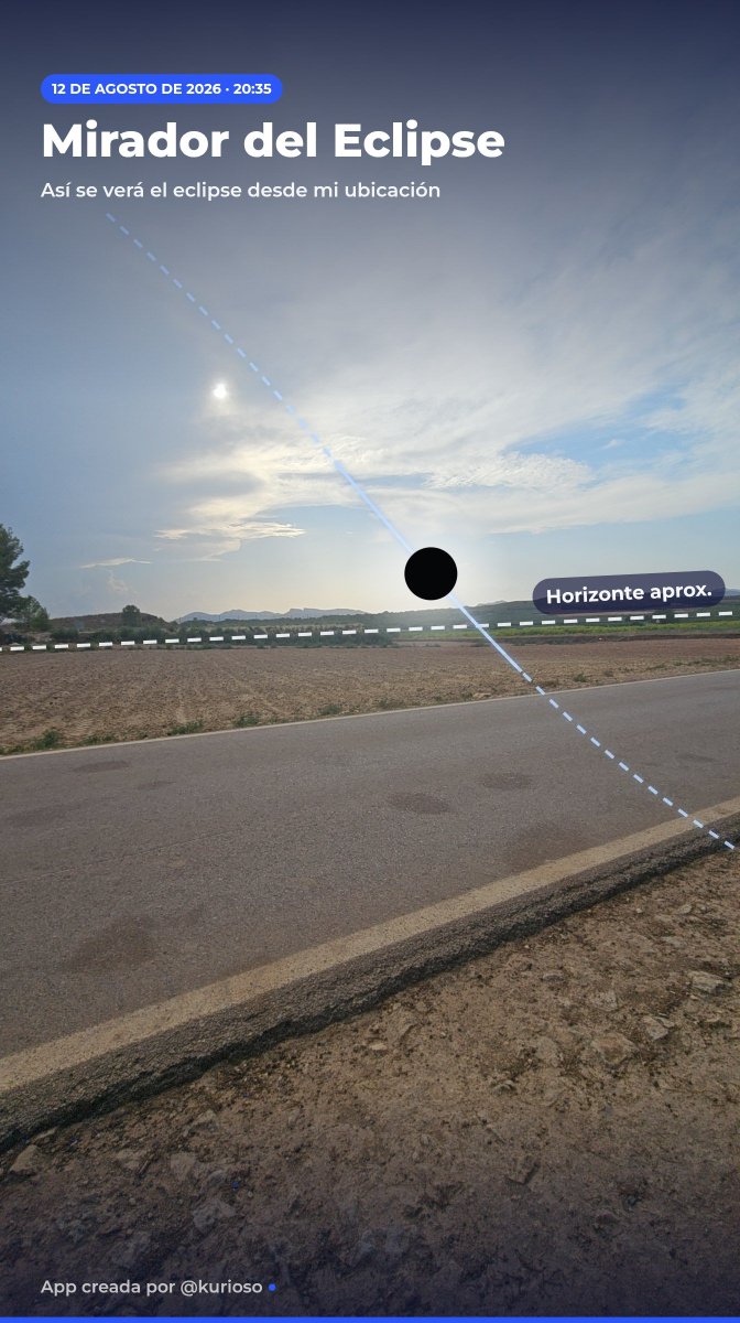 gomrosich's tweet photo. Así se verá el eclipse desde mi ubicación. Haz tu foto en https://t.co/bHltzYzEvk @kurioso https://t.co/2LiULAcbnY