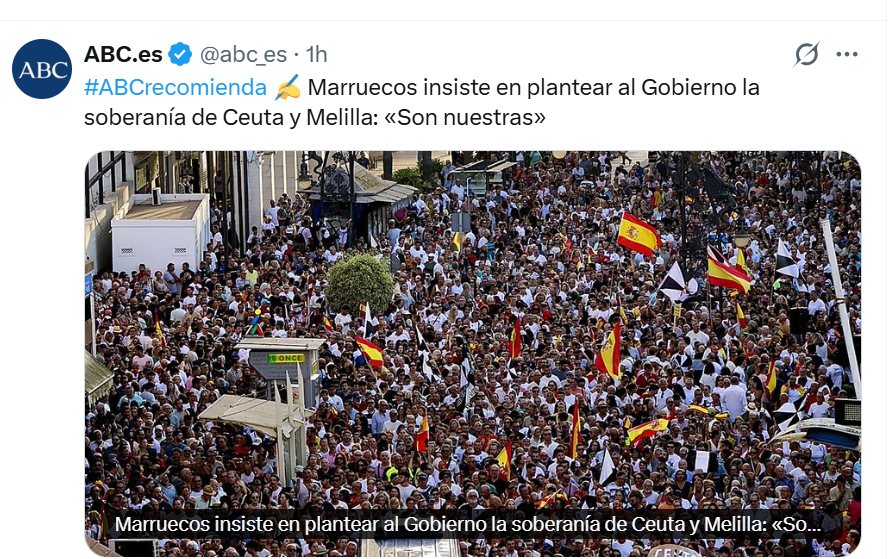 carlossmato's tweet photo. Tengo mucho en común con un pescador senegalés, un obrero de Detroit o una camarera de Barcelona.
Pero nada con quienes viven en La Moraleja, La Zarzuela o Dar al-Majzén.
No me esperéis para pelear por fronteras de estos.
Llamadme para luchar por los derechos de los primeros.
🔻 https://t.co/c03YSuwH48