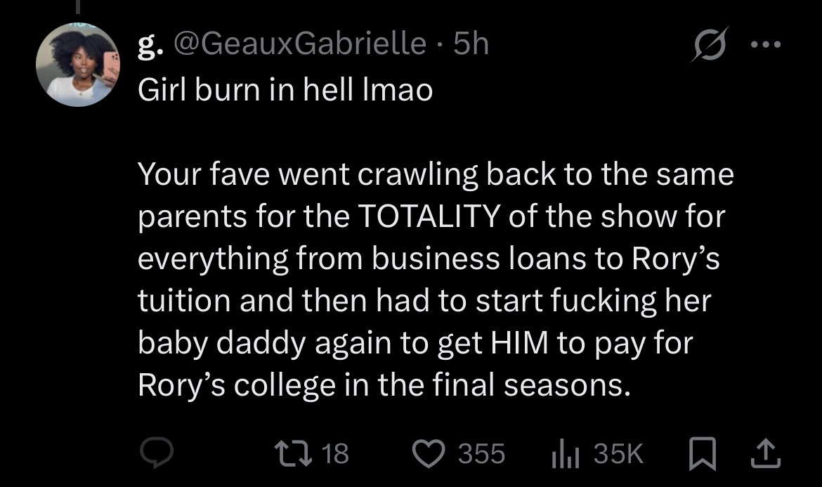 xtinapills's tweet photo. @beaaaam19 She didn’t watch the show lol, none of this happened. She’s making shit up for engagement. https://t.co/c9KmlxGPGX