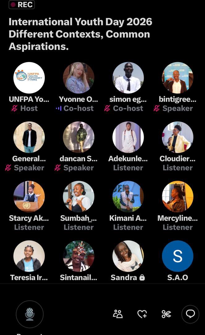 PanelUnfpa's tweet photo. Thank you to everyone who joined us in celebrating International Youth Day. Your participation passion and commitment to empowering young people made the day truly meaningful.
Together let’s continue to amplify youth voices and create lasting change.
Happy International Youth Day https://t.co/iyGw4Sjh7k