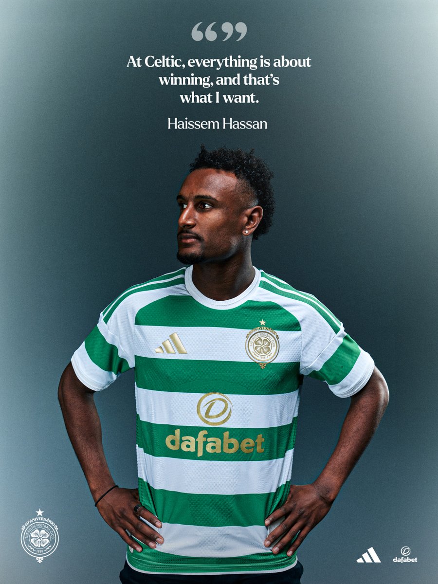 CelticFC's tweet photo. 🗣️

#WelcomeHaissem | #CelticFC🍀 https://t.co/v4roqispun