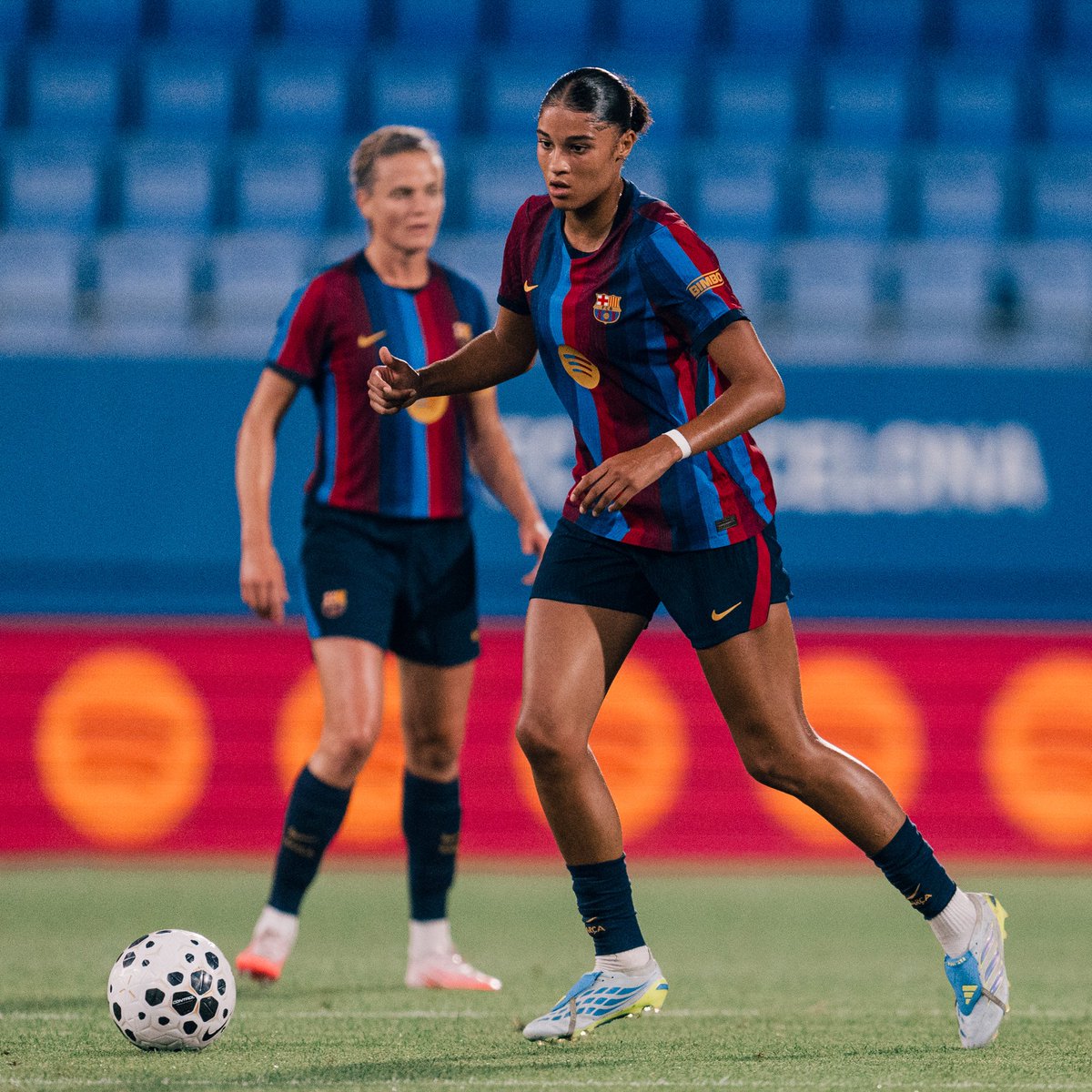 FCBfemeni's tweet photo. Primers minuts de la pretemporada per a Sydney ⚽️ https://t.co/FCVDBRmyNF