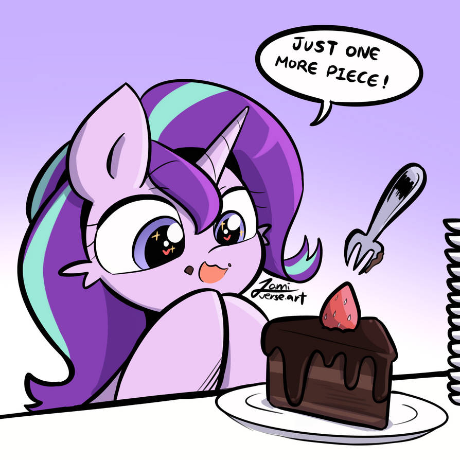 zamiverseArt's tweet photo. D-181 of drawing Star.trix || cake! 

#dailystartrix #mlp #fanart https://t.co/ifiqNjoEfL