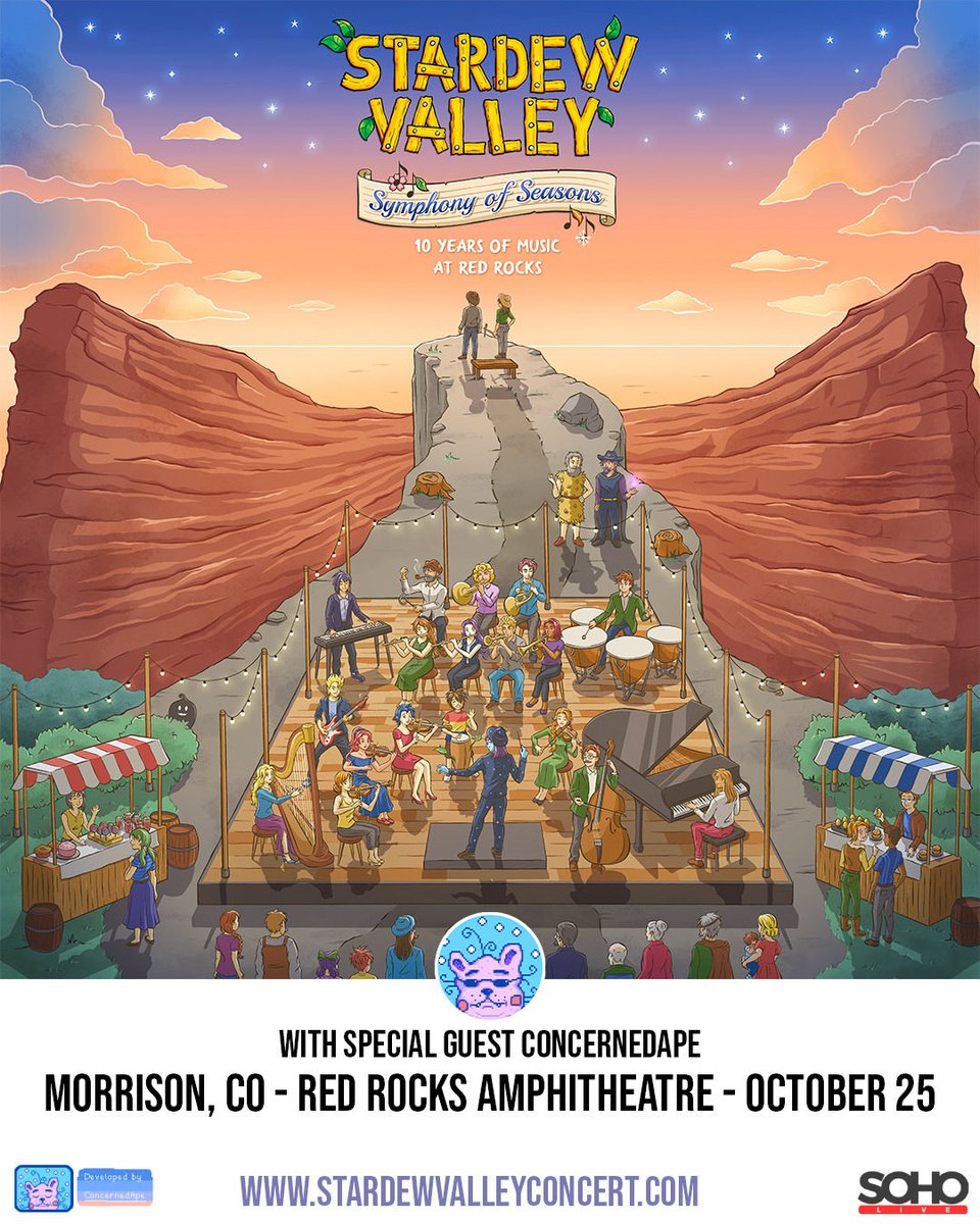 StardewConcert tweet picture