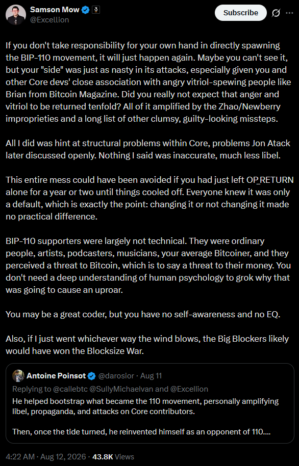 1hmle's tweet photo. I smell the beginnings of another #ProductionNotReady funding campaign.
Sigh...any other non-establishment client implementations in the works? https://t.co/8RnhKaBMBQ