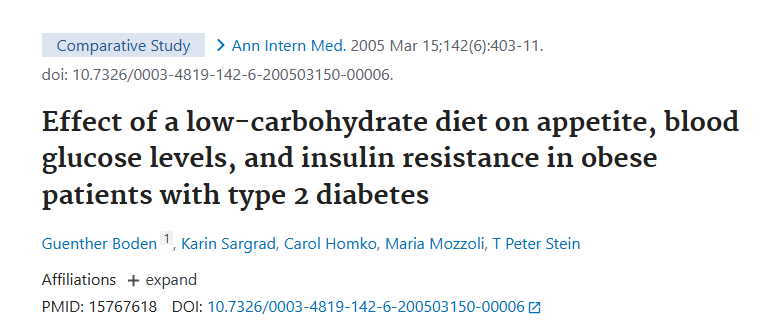 Mangan150's tweet photo. Low carb diet in obese diabetics

Calories were unlimited, but spontaneously declined by 1000 calories/day.  3.6 lbs. lost in 14 days.

24-hour plasma glucose normalized. Insulin sensitivity +75%. Triglycerides -35%.

Seems a lot more effective than drugs or calorie counting. https://t.co/uIQbQU6eYF