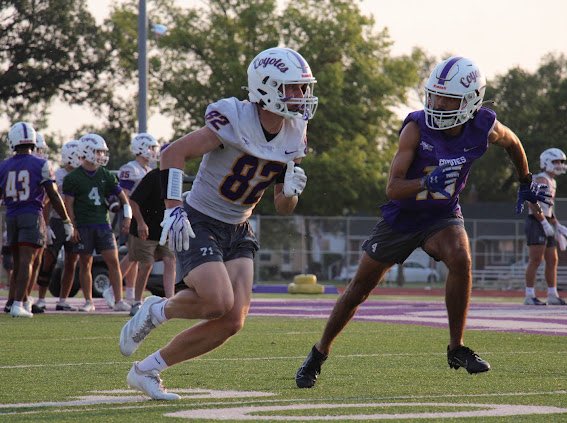 kwufootball's tweet photo. Another practice in the books! Practice #6 tomorrow, CAN’T WAIT!! https://t.co/st5Bi2zdve