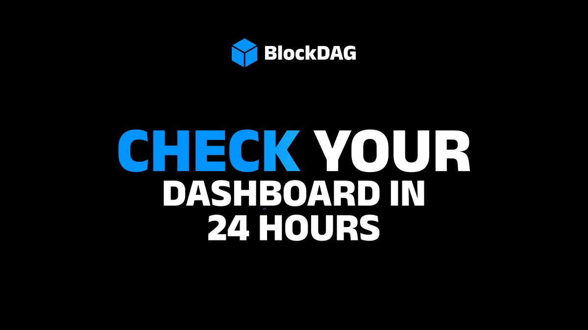 blockdagnetwork's tweet photo. ⚫️ ALL SALES HAVE STOPPED | CHECK YOUR DASHBOARD IN 24H ⚫️

🚨 ALL SALES HAVE STOPPED.🚨

Watch KEYNOTE 6, then return to your dashboard in 24 hours.

⚫️ THIS IS THE BLOCKDAG BLACKOUT. ⚫️

Let's GO! 🚀

#BlockDAG #BDAG #GlobalLaunch #VisionKeynote6 #Crypto #Blockchain #Blackout https://t.co/Ir4VN4yKug