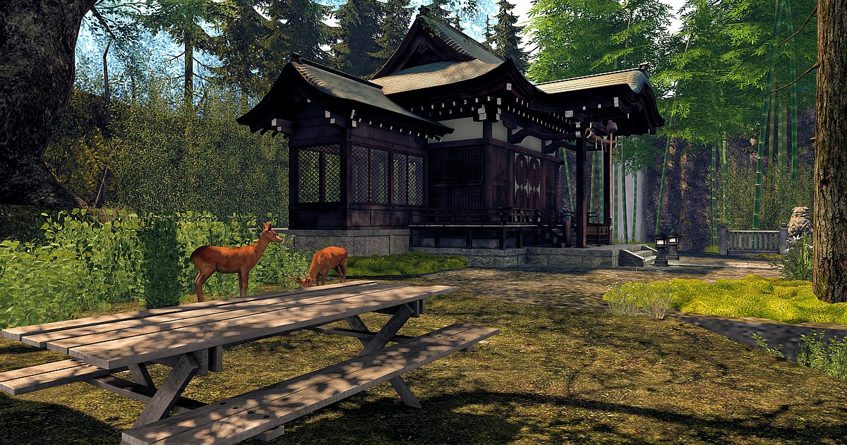 SRougefeu's tweet photo. I saw that Frog's Garden had moved so I thought I would visit #Secondlife @FrogsGardenCafe  https://t.co/0x1i2g68rw https://t.co/fG5aSwlGDP
