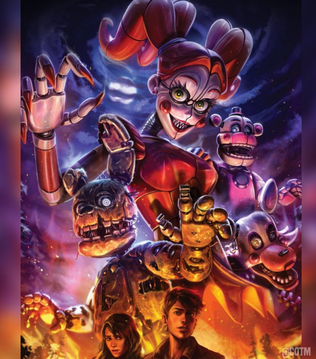 CartoonsOTMoon's tweet photo. El póster de la trilogía de libros de FIVE NIGHTS AT FREDDY'S ha sido actualizado:

2018  ➡️ 2026. https://t.co/GGWnctsbnS