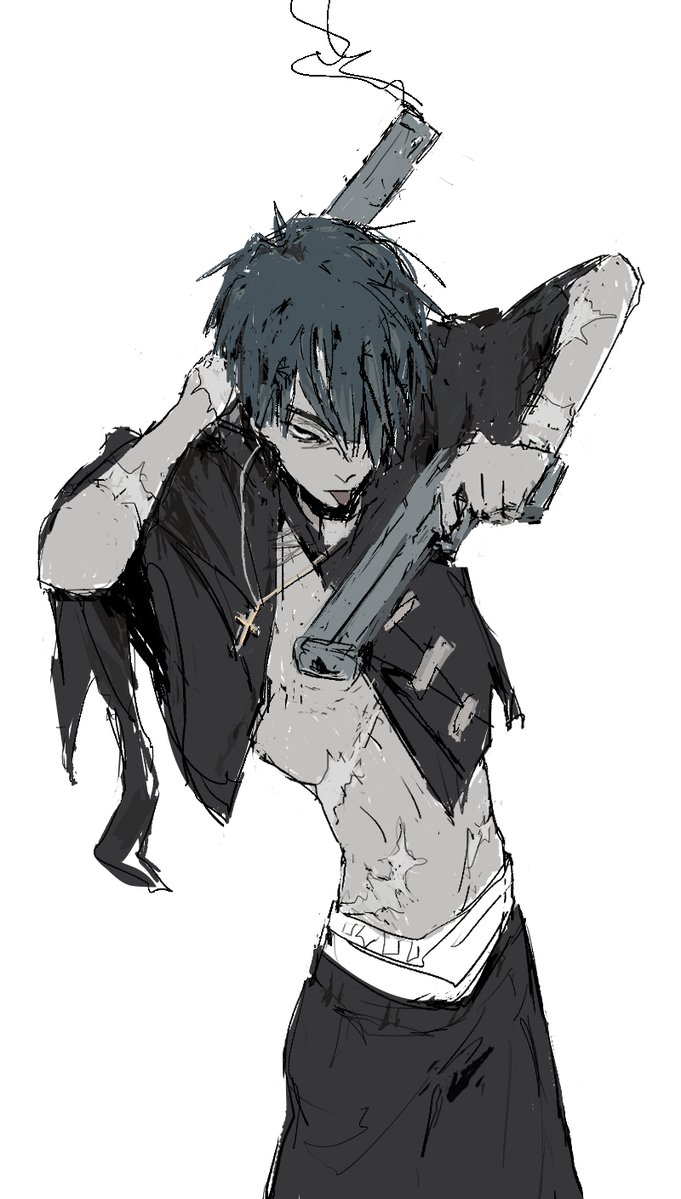 horrortrashcan's tweet photo. my priest https://t.co/Dy6Vau4FPL