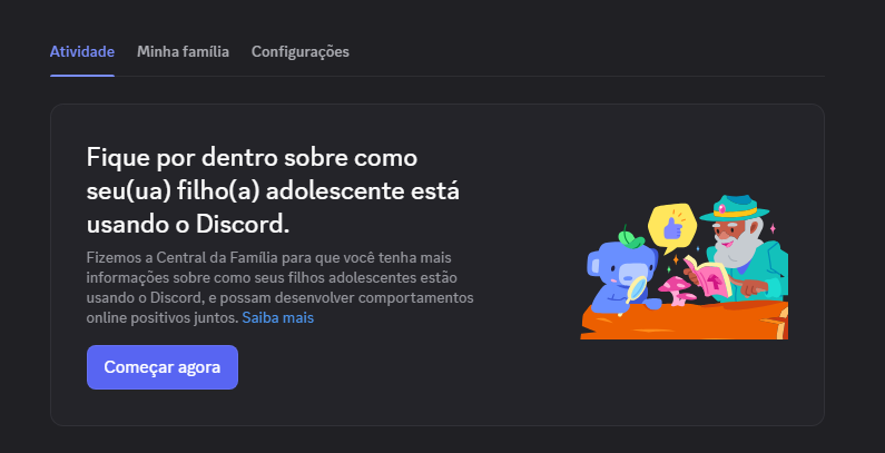 fehlinaa's tweet photo. sabiam que o discord tem ferramentas para pais monitorarem os filhos e suas atividades online? 

a segurança do seu filho depende exclusivamente de você. qualquer adversidade é culpa sua. a plataforma pode ser suspensa mas os malfeitores não vão sumir e vão migrar pras outras. https://t.co/Cn1MWRFUCS